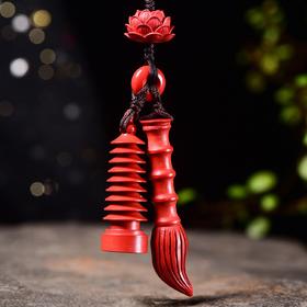 【东营特产】文昌塔状元笔书包挂件总长约12cm