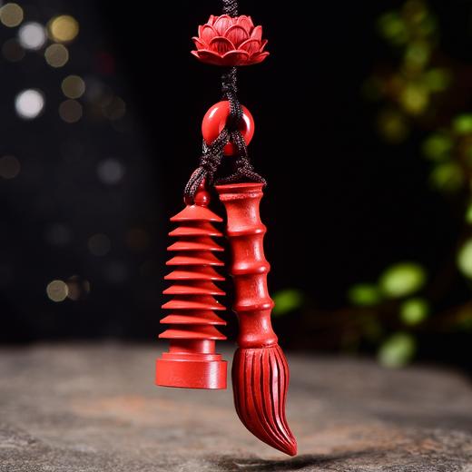 【东营特产】文昌塔状元笔书包挂件总长约12cm 商品图0