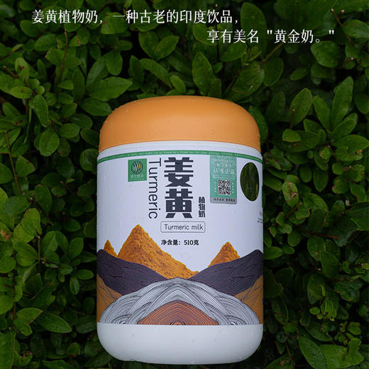 【她念她乡】姜黄植物奶甄选原料味道温和，科学配比510g/罐 商品图1