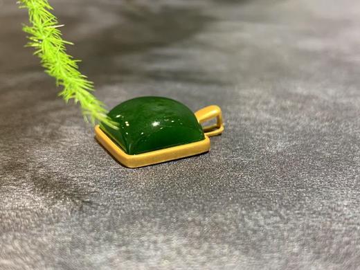 【御珠宫坊】金镶碧玉吊坠 商品图6