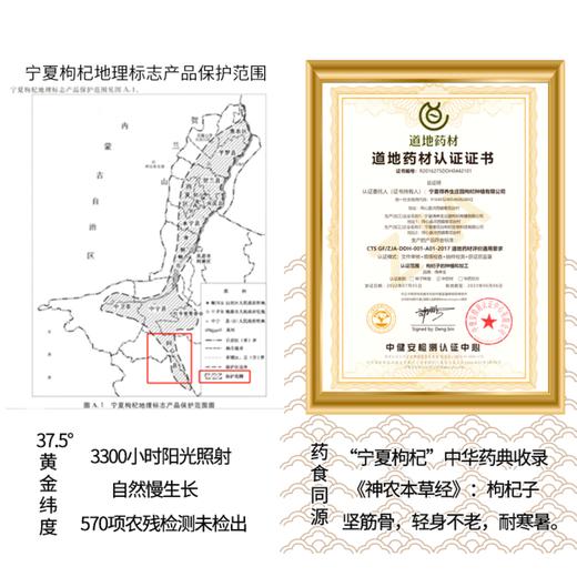 【鲜果成浆 多重维生素 纯浆不加水】得养生有机枸杞原浆 7*30mL/盒*2盒送1袋 商品图3