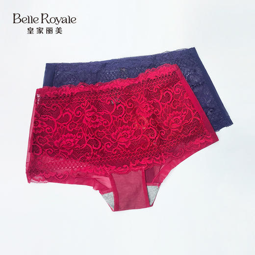 【45元5条，数量拍5，不退不换】皇家丽美透气唯美蕾丝女内裤底裤9119/D009-K1/D009-K1Z 商品图3