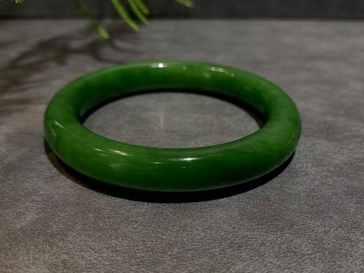 【御珠宫坊·传藏系列】碧玉手镯56mm 商品图7
