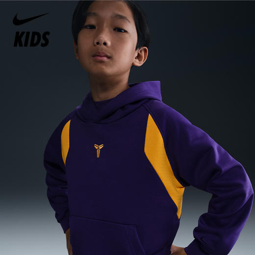 Nike 科比系列 Therma-FIT 大童加绒套头连帽衫 HJ1028 商品图0
