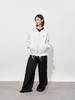 FMACM/WY2501/抽绳收腰破缝圆领开衫卫衣 商品缩略图2