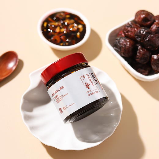 【限时加赠樱花勺】monroecare阿胶姜枣膏150g/瓶红糖纯手工阿胶枣膏姜茶枸杞红枣 商品图2
