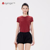 C1191艾扬格 life 手印女装瑜伽短袖T恤基础版型胖瘦都HOLD住  手印刺绣指尖智慧感受体内的能量流动 商品缩略图3