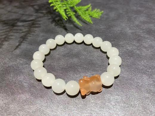 【御珠宫坊】羊脂白玉手串 商品图0