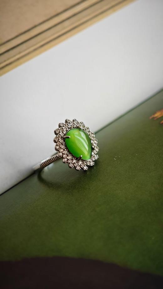 难哄集·和田和南红银戒指【嘉石597】 商品图9