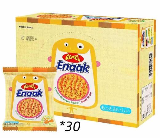 印尼小鸡干脆面480g（16g*30）烧烤鸡肉味 商品图0