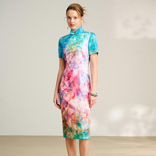 TANGY Collection/2025天意精品夏季新品中国风女士连衣裙 商品图1