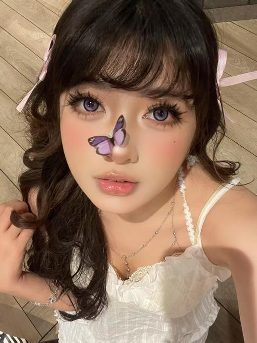 【半年抛大直径】onlycon-曼陀之泪紫-14.5mm【0-800度 无525/575】 商品图7