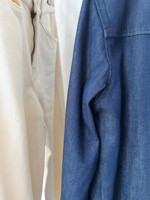 【冲突美学】噢蜜ooomeooo牛仔刺绣衬衫 商品图9