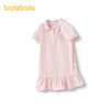 巴拉巴拉童装儿童连衣裙女童宝宝裙子夏装2025新款学院polo裙绣花 商品缩略图4