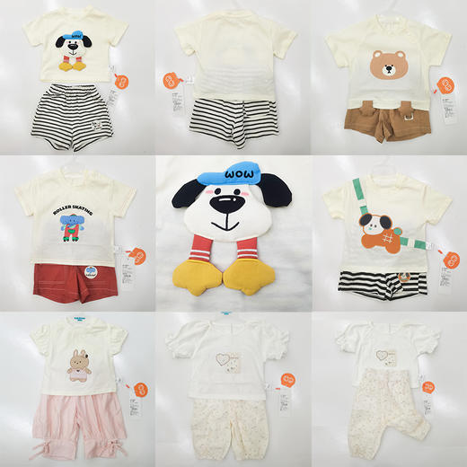 阿奇幼幼园短袖套（80#-110#） 商品图0