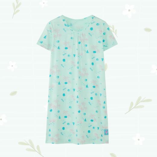 【夏日海洋莫代尔】SCHIESSER德国舒雅女童家居莫代尔睡裙3F/24345D 商品图0