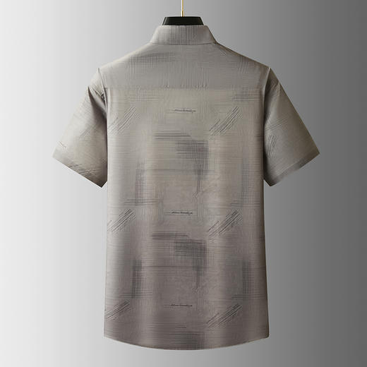 【DDA】大依优型大码花衬衫短袖衬衫翻领衬衣商务休闲透气半袖夏季上衣男士 商品图1