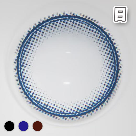 #RING 纯净 黑/巧/蓝 14.0mm【10片装】进口-舒适推荐 / 日抛 商品图5