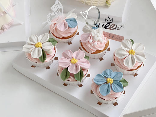 一路繁花(纯手工刮刀花) 商品图1