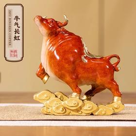 朱炳仁铜    牛气长虹