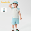 巴拉巴拉童装男童短袖套装儿童两件套速干宝宝衣服2025新款夏装潮 商品缩略图0