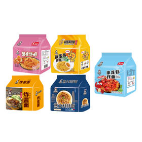 【8.9元/包】俏逗妈炸酱面/火鸡面116g*5包