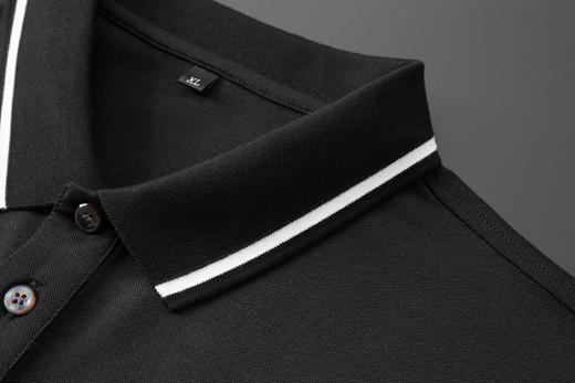 【棉质】【DDA】大依优型大码翻领短袖POLO衫商务休闲透气半袖夏季上衣 商品图4