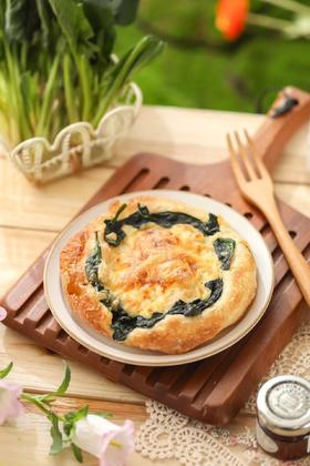 菠菜芝士佛卡夏