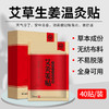 厂家直供 草本添加 恒温持久 艾灸姜贴颈肩贴艾叶贴 腰腿颈椎热敷贴 艾灸贴一 商品缩略图0