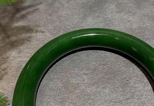 【御珠宫坊·传藏系列】碧玉手镯56mm 商品图4