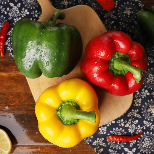 【彩椒】 三色彩椒 新鲜蔬菜 整箱发货3斤/4.5斤装 商品图4