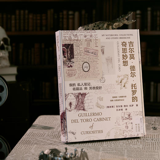 吉尔莫·德尔·托罗的奇思妙想:我的私人笔记、收藏品和其他爱好（诡丽礼盒特藏版，赠原画挂布+怪物手稿不干胶） 商品图7