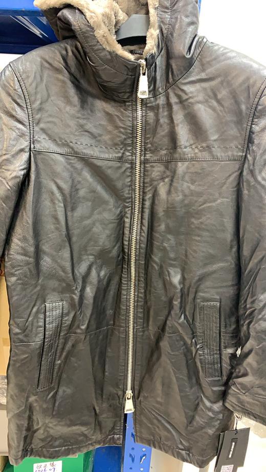 XB039602   雪豹  雪豹连帽羊毛内胆男士保暖真皮皮衣【以实拍图为准】170/92A 商品图2