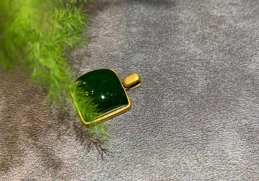 【御珠宫坊】金镶碧玉吊坠 商品图5