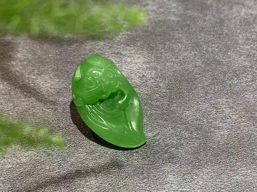 【御珠宫坊】碧玉莲蓬挂件 商品图4