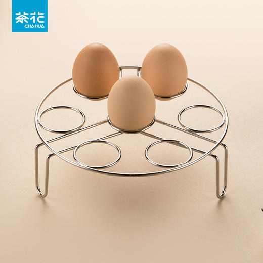 茶花甄享不锈钢多功能蒸架 商品图0