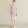 IWY/气质粉色职业装女神范正装套装女高端前台主持人工作服西装套裙CS2226 商品缩略图3