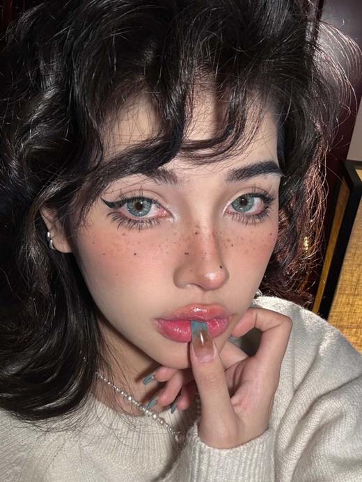 summerbaby 月抛 蛇目绿 直径14.5mm着色13.8mm 商品图7