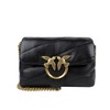 PINKO羊皮绗缝PUFF小号单肩斜挎飞鸟包燕子包 商品缩略图0