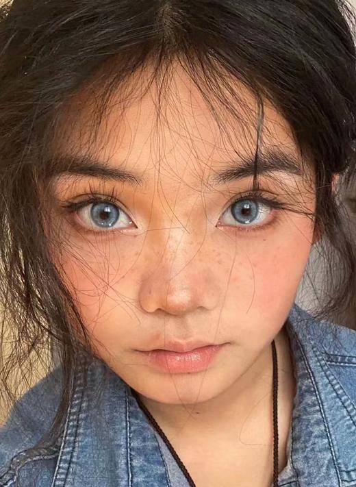 summerbaby 月抛 天使冰蓝 （星河印记月抛款）直径14.5mm着色13.7mm 商品图1