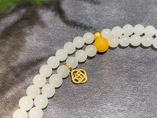【御珠宫坊】羊脂白玉珠串 商品图4