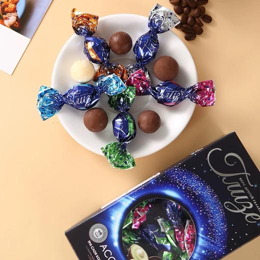 买一送一（均价低至12.45/盒）俄罗斯拉迈尔牌星空慕斯巧克力球礼盒200g  各款 商品图3