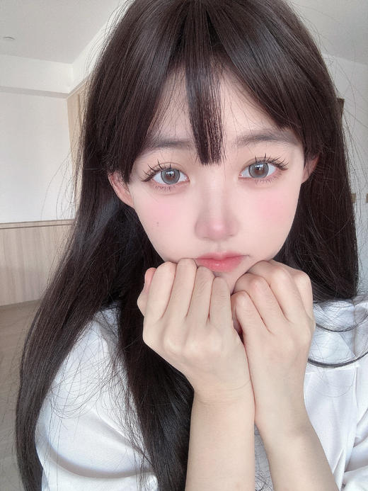 Yeelens旗下 半年抛·水野亚美&洛可可&天选本命&帕恰星愿 14.2mm白狮参考着色中等直径  2片 商品图7