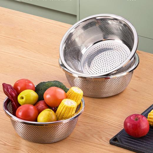 茶花甄享不锈钢漏盆小号 商品图0