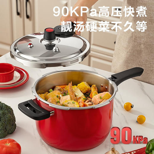 【分仓直发包邮】爱仕达炫彩不锈钢压力锅YS22A7WG 商品图2