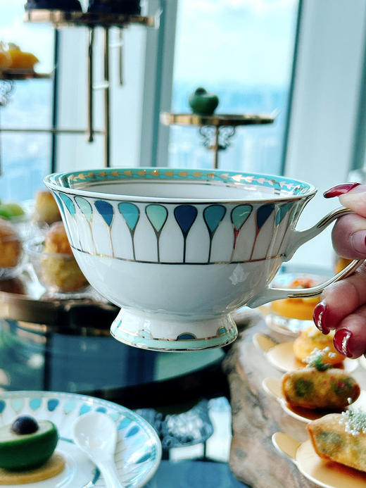 👑超高性价比【RoyalMore皇家摩尔英伦风尚咖啡杯碟套装】多道工序烧制，环保骨瓷，高温釉彩+手工描金，高定顶奢品质❗️分分钟Get皇室下午茶~ 商品图11