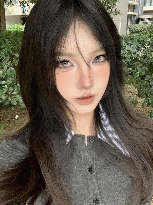 Yeelens旗下 半年抛·水野亚美&洛可可&天选本命&帕恰星愿 14.2mm白狮参考着色中等直径  2片 商品图10