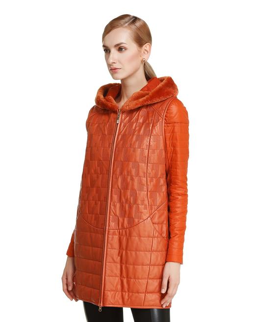 MGA217LM24402  马天奴MYTENO  拼接淑女毛领皮外套【仅内衬，介意慎拍】 商品图0