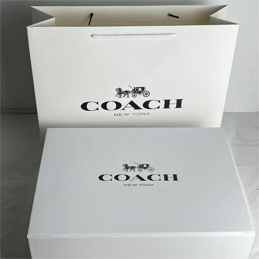 【品牌授权】【礼盒礼袋】COACH蔻驰Klare拼色风琴链条包奥莱老花百搭单肩斜挎包经典迷你JOSIE顶部手柄斜挎包 商品图7