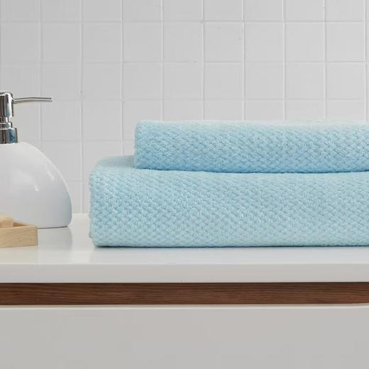 【捡漏】品牌直发！梦洁家纺MENDALE净颜柔肤毛巾三件套：面巾2条+浴巾1条 商品图3